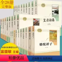 [正版]全套28册初中生七八九年级上下册名著人教版西游记原著朝花夕拾鲁迅必读海底两万里和骆驼祥子水浒传青少年版世界经典