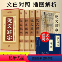 [正版]说文解字原版 许慎著全版 全今释图解540部首篆书字注解 精装大字本说文解字注段玉裁注中华书局小学生版汉字古汉