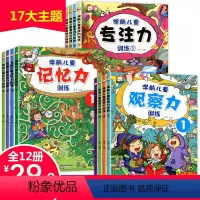 [正版]全套12册专注力训练书找不同迷宫书 幼儿3-4-5-6-8岁益智提高孩子观察力记忆力注意力集中的书儿童书籍读物