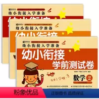 [3本]幼小衔接学前测试卷数学 [正版]幼小衔接数学练习题 全套3册试卷测试卷思维训练入学准备练习册10以内20以内 幼