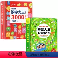 会说话的识字3000字+拼音有声书 [正版]会说话的识字大王3000字 识字书幼儿认字书3-6岁儿童手指点读书会说话的早