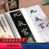 [正版]墨点字帖 传世碑帖近距离放大字卡 九成宫醴泉铭原碑精心修缮全文收录全彩放大附视频教程 成人初学者入门碑帖临摹毛