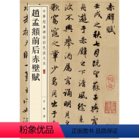 [正版]书籍赵孟頫前后赤壁赋(中华经典碑帖彩色放大本)
