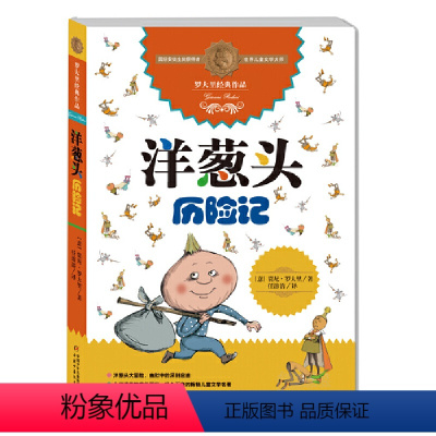 洋葱头历险记 [正版]书籍罗大里经典作品--洋葱头历险记 8-10-12岁小学生二年级三年级四年级中国少年儿童寒暑假学校