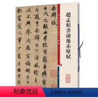 [正版]书籍赵孟頫书前后赤壁赋(彩色放大本中国碑帖·第二集)