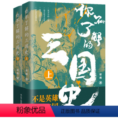 [正版]书籍你不了解的三国史(上下册)