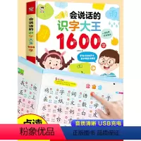 ❤️❤️❤️会说话的识字大王1600字 [正版]会说话的识字大王1600发声书有声早教书识字书幼儿认字神器象形趣味识字点