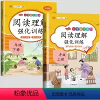 [上册+下册]阅读理解 小学二年级 [正版]新版阅读理解专项训练书小学二年级上册下册课外强化训练题语文人教版每日一练小学