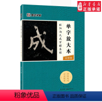 [正版]欧阳询楷书教程墨点字帖单字放大本彩色版毛笔书法字帖临摹范本成人初学者零基础毛笔欧体小楷书法篆刻入门书籍欧阳询九