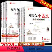 知行合小古文 小学一年级 [正版]2024春知行合小古文主题拓展训一二三四五六年级下册小学语文完全解读古诗文阅读理解专项