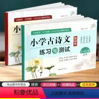 [正版]小学古诗文练习与测试 基础卷+提高卷 小学语文三四五六年级上下册小学生古诗词文言文小升初同步练习册真题模拟测试