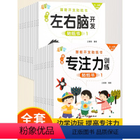 专注力训练+左右脑开发+识字大王贴纸书(全60册) [正版]贴贴画专注力儿童贴纸书全40册全脑逻辑思维游戏训练0-2-3