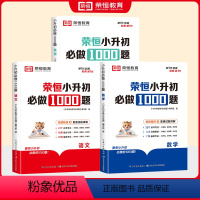 [全3册]语文+数学+英语 小学升初中 [正版]小升初必做1000题2024小升初必刷题人教版语文数学英语基础知识大盘点