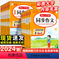 同步作文上册+字帖+同步作文阶梯训练上册-3本套 小学二年级 [正版]2024小学生同步作文三年级下册一年级二年级3四4