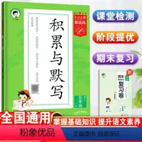 积累与默写[语文] 五年级下 [正版]2024春53小学基础练积累与默写语文五年级下册人教版RJ曲一线小学5年级下册语文