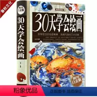 [正版]49元3本30天学会绘画(版) 教你如何快速学画画 绘画技巧绘画初学教程 零基础学画画 绘画入门书籍 素描