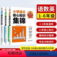 [3册更划算]语文+数学+英语 小学通用 [正版]核心知识集锦语文数学英语基础知识大盘点一二三四五六年级小学知识大全手册