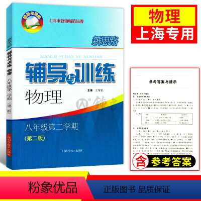 物理 八年级下 [正版]新思路辅导与训练 物理 八年级下册第二学期8年级下册 中学物理课教学参考资料上海市教辅品牌适
