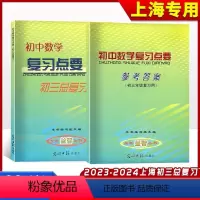 初中数学复习点要+答案[全2册] 九年级/初中三年级 [正版]初中数学复习点要初三总复习2023-2024学年度初中九年