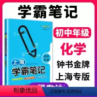化学 [正版]钟书金牌上海学霸笔记初中化学九年级通用版初中化学学霸笔记中考化学教辅初三化学知识点公式考点速记上海初中化学