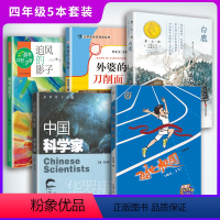 4年级/四年级 外婆的刀削面+中国科学家华罗庚+飞驰校园+白鹿+追风的影子 [正版]学生阅读书 全5册 4年级/四年级f