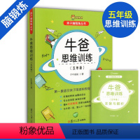 [正版]牛爸思维训练 五年级/5年级 牛爸教育 亲子脑锻炼丛书 小学数学 一套适合亲子阅读的思维训练书 牛爸讲奥数 复