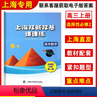 数学 选择性必修第二册 [正版]上海双新双基课课练 高中数学 选择性必修2第二册 高三年级第一学期 高3上册 上海版新课