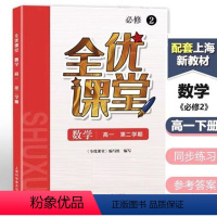 数学 高一下 [正版]全优课堂 数学 必修2 高一下册/高一第二学期 上海科学普及出版社 上海高中教辅配套同步练习期中期