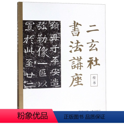 [正版]二玄社书法讲座楷书 湖南美术出版社 书法篆刻 9787535687807