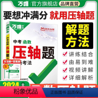 压轴题[几何+函数]2本套装 初中通用 [正版]2024数学压轴题函数初中数学二次函数专题训练初三真题压轴题专项初中九年