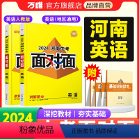 [英语]RJ 河南省 [正版]2024河南英语面对面初三总复习全套资料七八九年级初三英语模拟题训练历年中真题卷辅导书资料