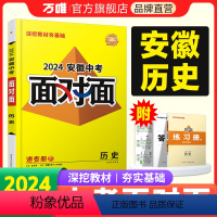 历史 安徽省 [正版]2024安徽历史面对面初三总复习全套资料七八九年级初三历史模拟题训练历年中真题卷辅导书资料万维教育