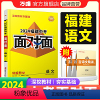 语文. 福建省 [正版]2024福建语文万唯中考面对面初三总复习全套资料七八九年级初三语文模拟题训练历年中真题卷辅导书资