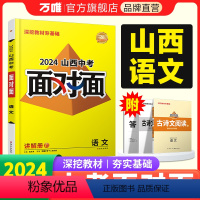 语文. 山西省 [正版]2024山西语文面对面初三总复习全套资料七八九年级初三语文模拟题训练历年中真题卷辅导书资料万维教