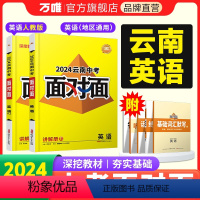 [英语]人教版 云南省 [正版]2024云南英语面对面初三总复习全套资料七八九年级初三英语模拟题训练历年中真题卷辅导书资