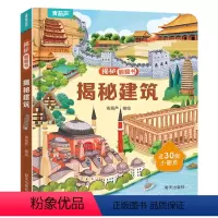 揭秘翻翻书:揭秘建筑 [正版]揭秘建筑立体翻翻书 儿童3d立体翻翻书幼儿早教撕不烂绘本1-2岁 宝宝一两岁益智启蒙玩具图
