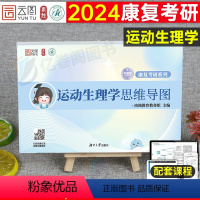 运动生理学思维导图 [正版]2024年南烛康复医学考研运动生理学思维导图考点知识点速记手册康复功能评定学解剖物理治疗学资