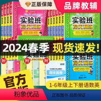 [人教版]实验班提优训练+实验班大考卷语文数学英语 三年级下 [正版]2024新版实验班提优训练一年级下册二年级上册三年