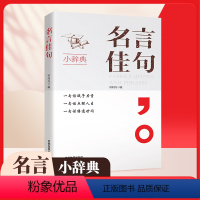 名言佳句小辞典 [正版]2024新名言佳句小辞典名人语录名词名言名句词典大全格言警句好词好句好段摘抄本作文书小学生初中三