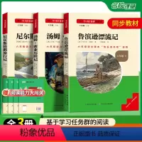 3本全套赠考点⭐[六年级下册读书吧] [正版]名校课堂读书侠快乐读书吧六年级下册小学生课外阅读书籍书目鲁滨逊漂流记汤姆索