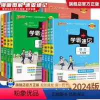 八年级全套][语数英物政史地生] 八年级/初中二年级 [正版]2024新版 学霸笔记初中物理 人教版初一初二初三资料辅导