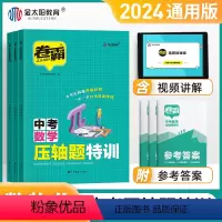 3本[数物化]全套 初中通用 [正版]2024版 金太阳卷霸中考压轴题特训数学物理化学全解析初中挑战专项训练精讲精练七八