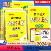 [提优版]语数英物江苏版 八年级上 [正版]2024版恩波初中小题狂做提优版巅峰版七八九年级上下册语文数学英语物理苏