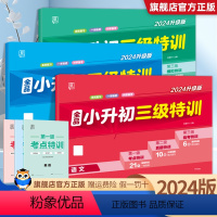 [3本]语文+数学+英语(全国版) 小学升初中 [正版]2024新版 全品三级特训语文数学英语 小升初适用六年级毕业练习