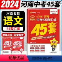 语文 河南省 [正版]2024金考卷河南中考45套语文真题汇编特快专递各地期末模拟试卷原创卷必刷题训练题型分类卷初中初三