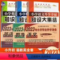 [6本]知识大集结+招生真题卷 小学升初中 [正版]2023版小升初知识大集结+毕业升学试卷语文数学英语全国通用共6