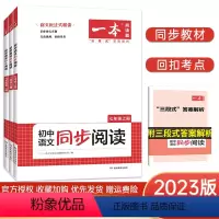 同步阅读 九年级 [正版]2023一本初中语文同步阅读七年级上册八九年级人教版初中生阅读理解专项训练习题下中考复习通用版