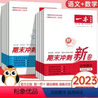 语文+数学-人教 一年级上 [正版]2023版 一本小学期末冲刺新卷语文数学下册上册RJ版1-6年级专项模拟真题冲刺卷人