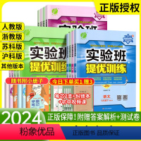 ★[人教版]语数英物化政历 全套7本 九年级上 [正版]2024实验班提优训练国一下册八九年级上册语文数学英语物理化学生