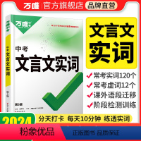 中考文言文实词 初中通用 [正版]2024初中文言文实词虚词专项训练阅读理解全解七八九年级初一初二初三资料书语文古汉语常